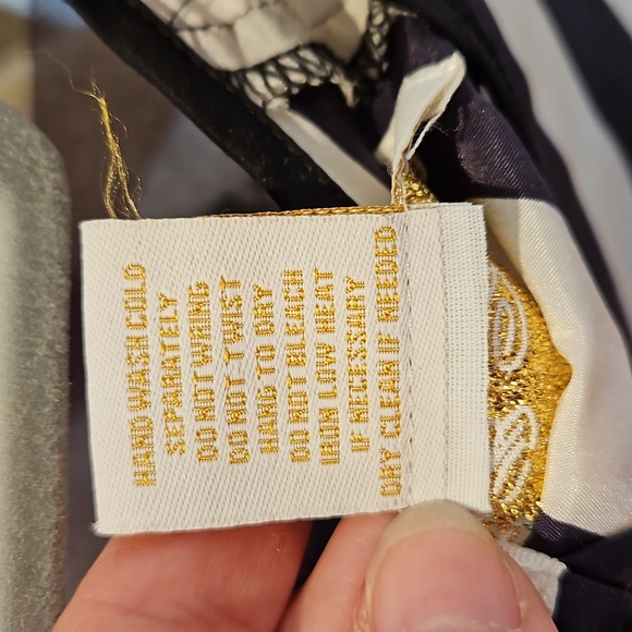 Silk Bullseye Dress Size L BB Dakota - Picture 4 of 11